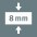 Hrúbka 8 mm