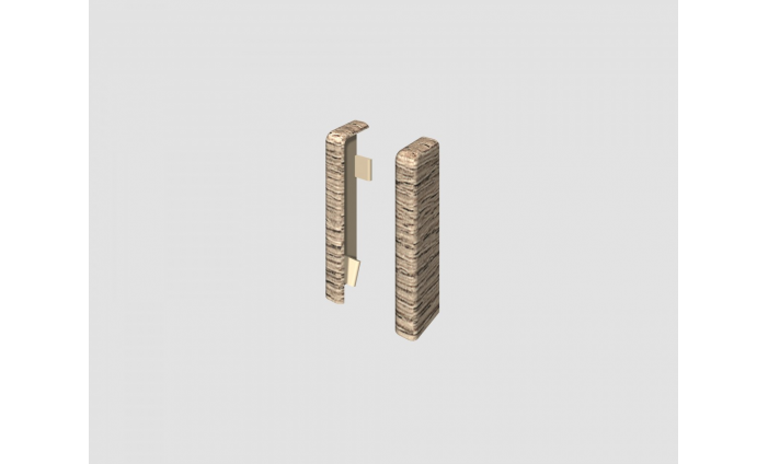 Dub šedohnedý- Ukončenie ľavé + pravé