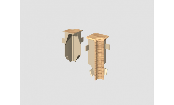 Dub capuccino- Vnútorný roh