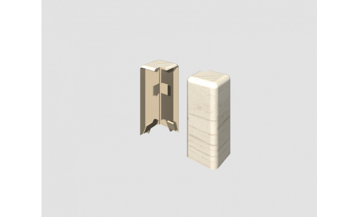 Dub šedomodrý- Vonkajší roh