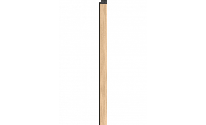 Ukončovacia lišta pravá Linerio M-Line Natural Black